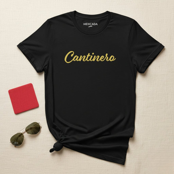 Maglietta da uomo e donna Cantinero | Barista, Servizio, Ospitalità, Bevanda, Bar | C5