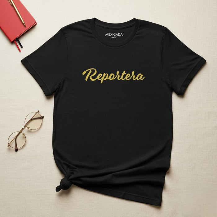 T-shirt per uomo e donna Reportera | Reporter, giornalismo, notizie, media, stampa | R5