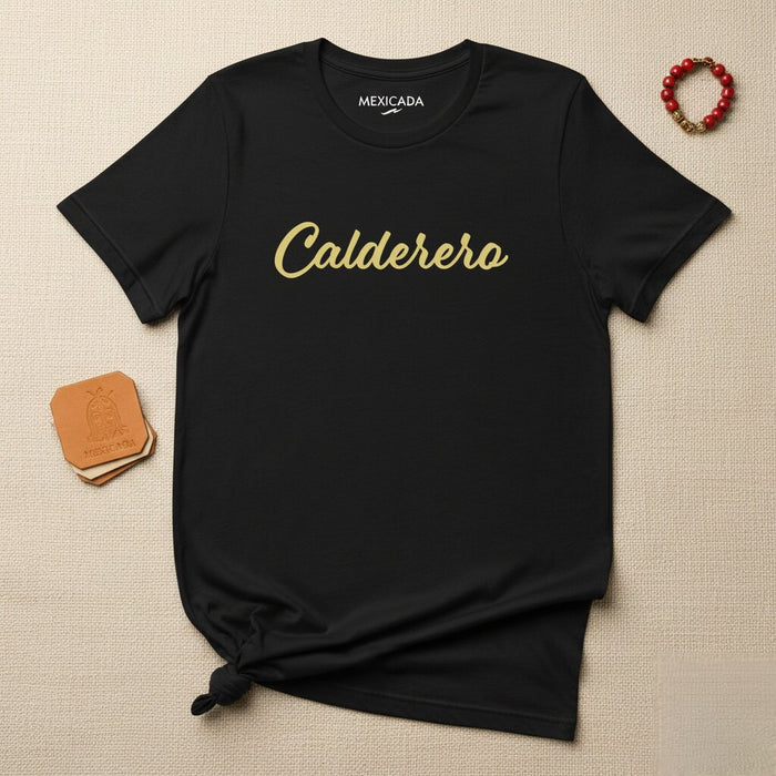 T-shirt per uomo e donna Calderero | Fabbro, forza, maestria, artigiano, lavorazione | C5