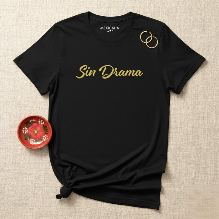 Maglietta Sin Drama per Uomo e Donna | Rilassata, Casual, Comoda, Abbigliamento Quotidiano | S5
