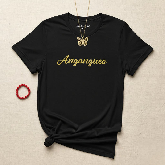 Angangueo Men & Women's T-Shirt | Traditional, Cultural, Mexican, Heritage, A5