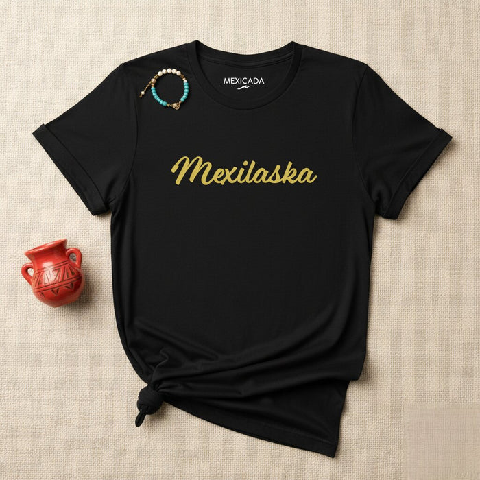 Maglietta da uomo e da donna Mexilaska | Messico, Alaska, Cultura, Avventura, Viaggio, M5