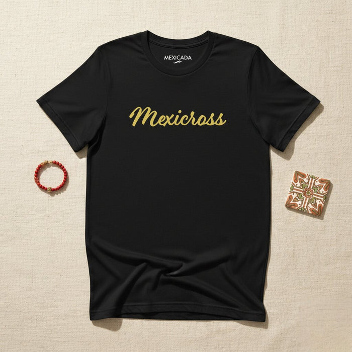 Mexicross Men & Women's T-Shirt | Mexico Cross, Heritage, Faith, Unity, Strength | M5