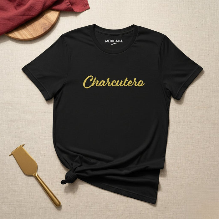 T-shirt da uomo e da donna Charcutero | Salumi, carne, macellaio, amante del cibo, culinario | C5