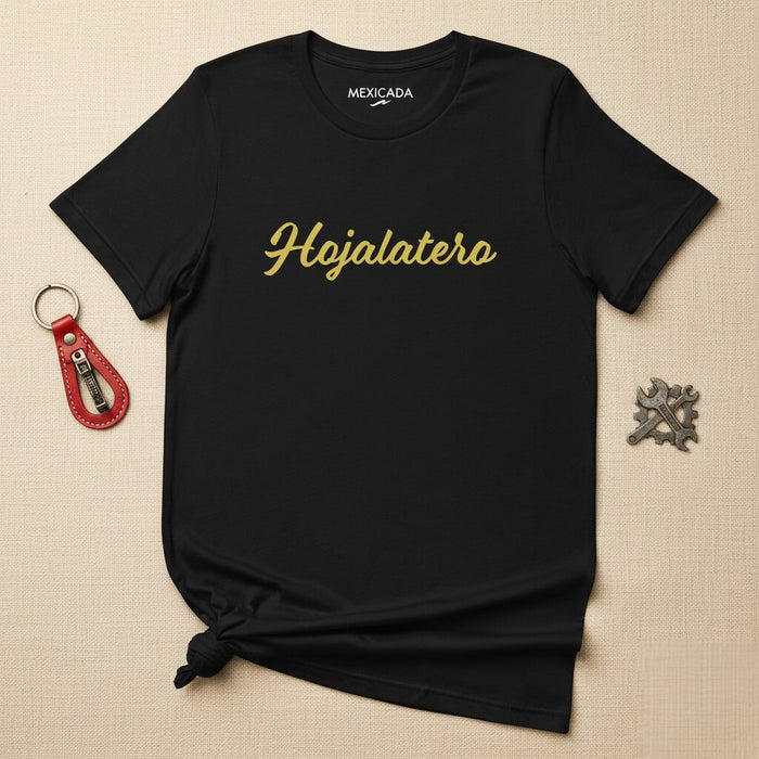 Maglietta per uomo e donna Hojalatero | Stagnino, artigianato, lavorazione del metallo, forza, resilienza | H5