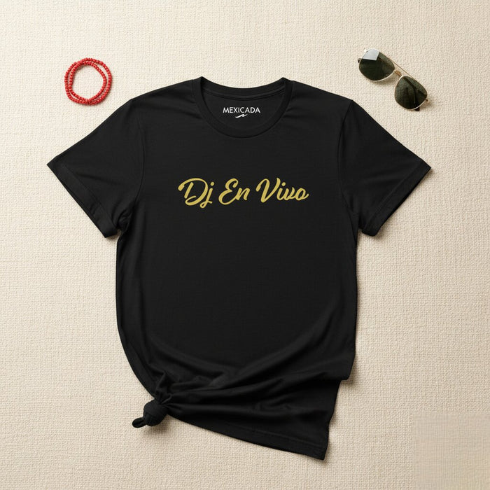 Dj En Vivo Men & Women's T-Shirt | DJ, Live, Music, Party, Concert, Performance | D5