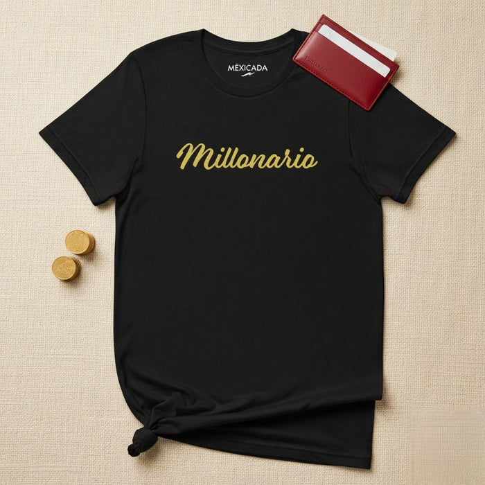 T-Shirt da uomo e da donna Millonario | Milionario, Successo, Ricchezza, Lusso, Potere | M5
