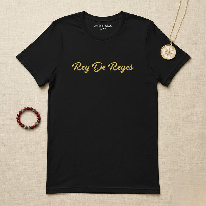 Maglietta Rey De Reyes Uomo e Donna | Re dei Re, Forza, Regalità, Potenza, Fede | R5