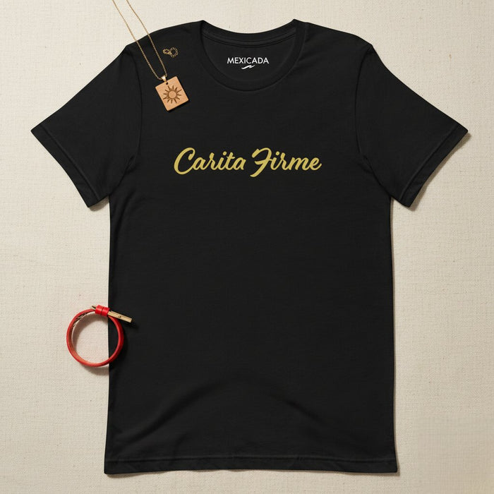 Maglietta Carita Firme Uomo & Donna | Volto Forte, Resilienza, Fiducia, Forza, Potenziamento | C5