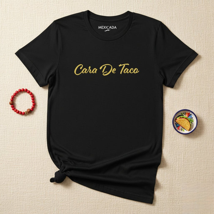 Maglietta da uomo e donna Cara De Taco | Taco, divertente, umorismo, cibo, messicano, Fiesta, C5