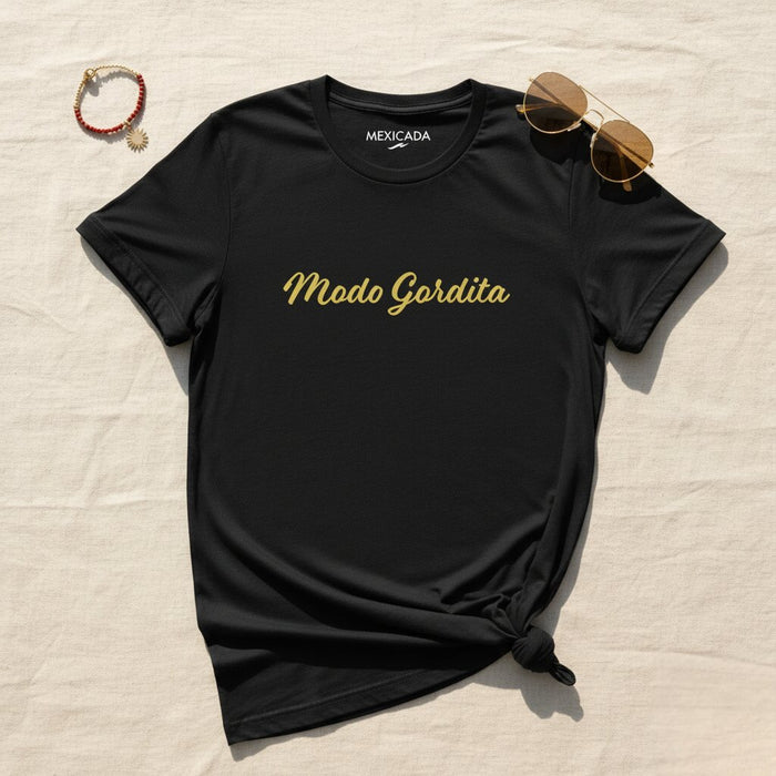 T-Shirt Modo Gordita per uomo e donna | Taglie forti, body positive, fiducia, comoda, M5
