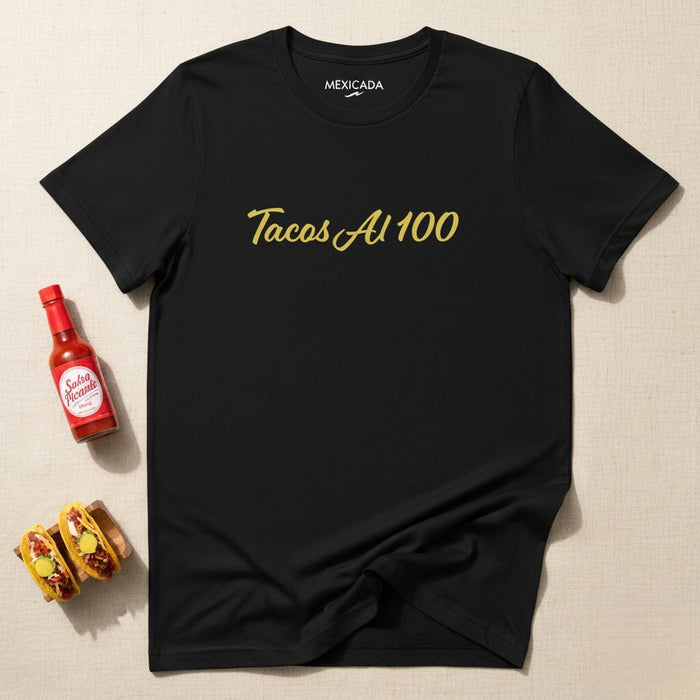 Maglietta Tacos Al 100 Uomo e Donna | Cibo Messicano, Tacos, Cultura, Cucina, T5