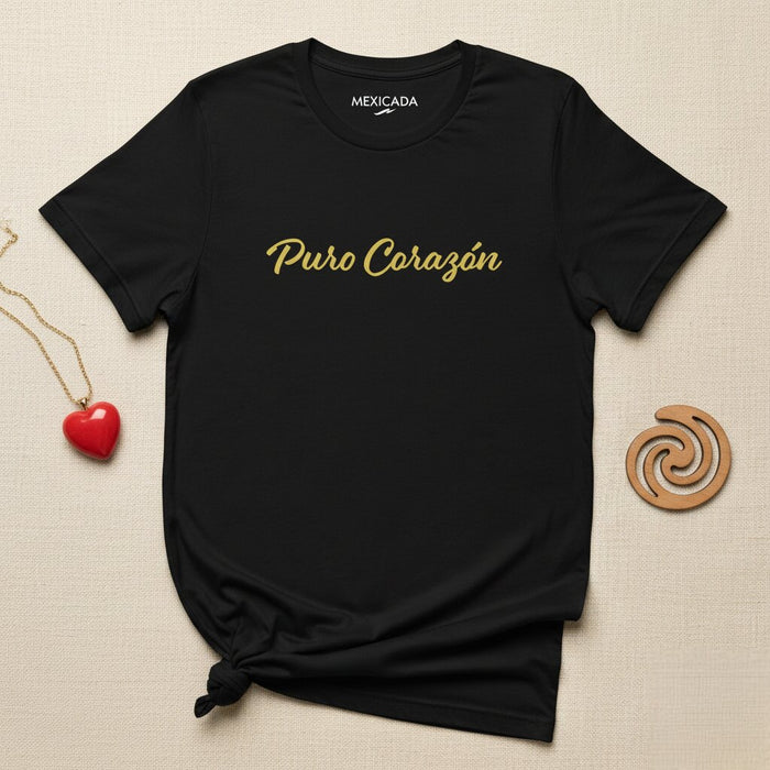 Maglietta Puro Corazón Uomo e Donna | Cuore Puro, Passione, Amore, Forza, Coraggio | P5
