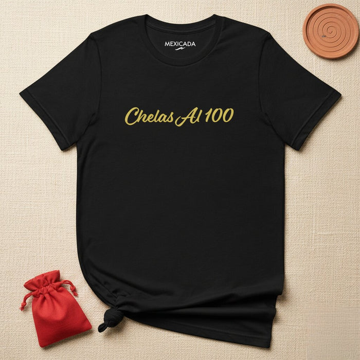 Maglietta Chelas Al 100 Uomo e Donna | Birra, Festa, Divertimento, Amigos, Messicano | C5