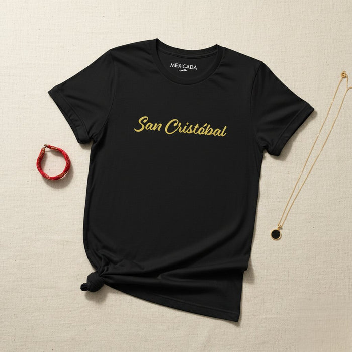 Maglietta da uomo e donna San Cristóbal | San Cristoforo, Protezione, Forza, Viaggio, Fede | S5