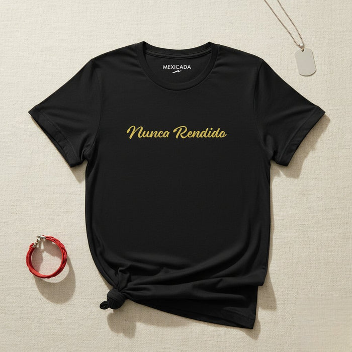 Maglietta Uomo e Donna Nunca Rendido | Mai Arrendersi, Forza, Determinazione, Resilienza, Motivazionale | N5