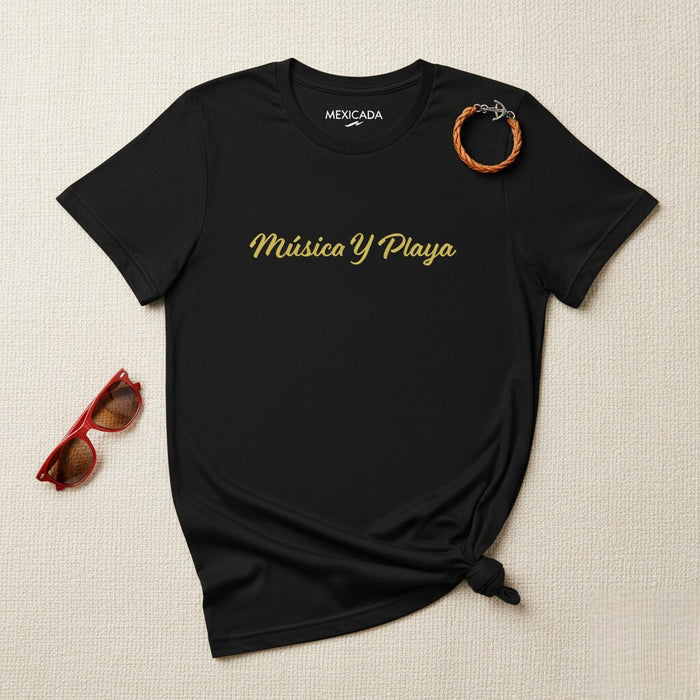 Maglietta Musica e Spiaggia Uomo e Donna | Musica, Spiaggia, Estate, Vacanza, Relax | M5