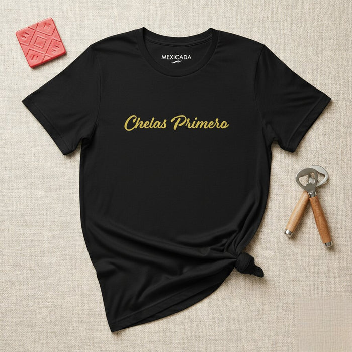 Maglietta Chelas Primero da Uomo e Donna | Birra, Prima, Bevi, Festa, Divertimento, Casual | C5