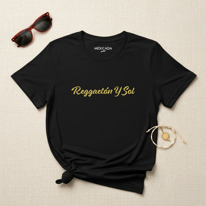 Maglietta Reggaetón Y Sol da uomo e donna | Reggaeton, Sole, Musica, Festa, Energia | R5