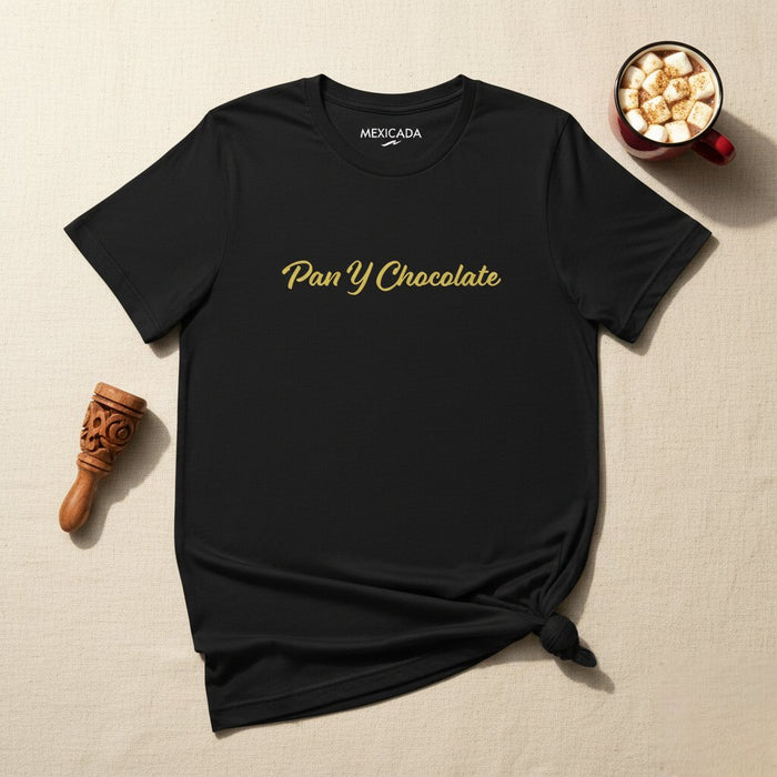 Maglietta da uomo e da donna Pan Y Chocolate | Pane, cioccolato, comfort, casual, dolce, P5