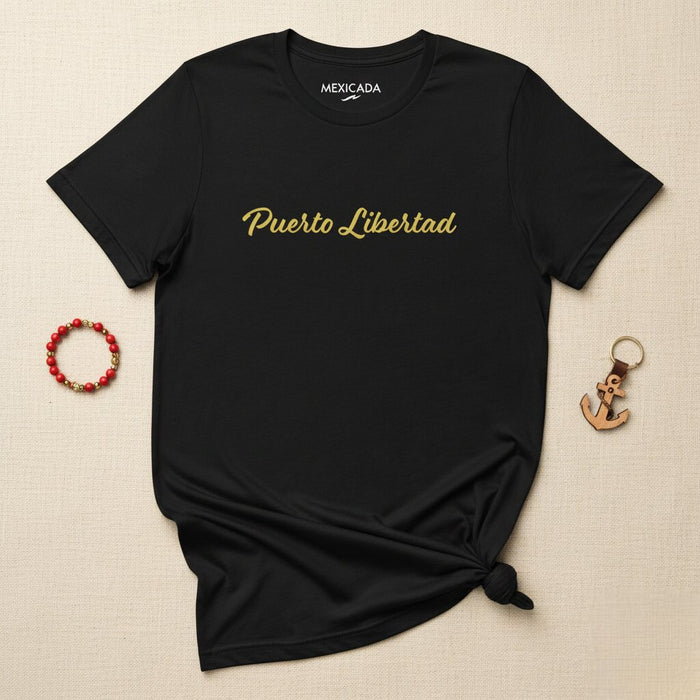 T-shirt da uomo e donna Puerto Libertad | Libertà, Forza, Avventura, Orgoglio, P5