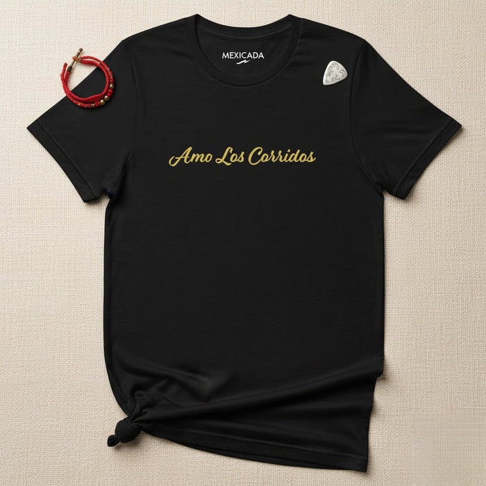 Amo Los Corridos T-Shirt Uomo e Donna | Amore, Corridos, Musica, Messicano, Cultura | A5
