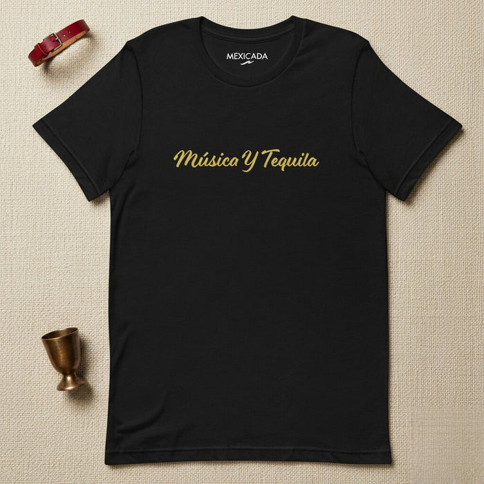 Maglietta Uomo e Donna Musica e Tequila | Musica, Tequila, Festa, Divertimento, Celebrazione | M5