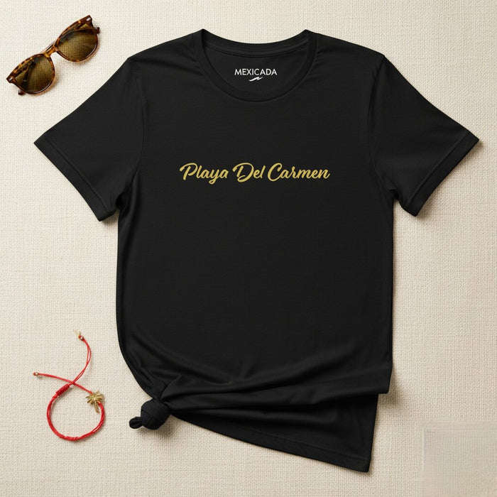 T-shirt Uomo e Donna Playa Del Carmen | Spiaggia, Vacanze, Messico, Tropicale, Paradiso, Estate | P5