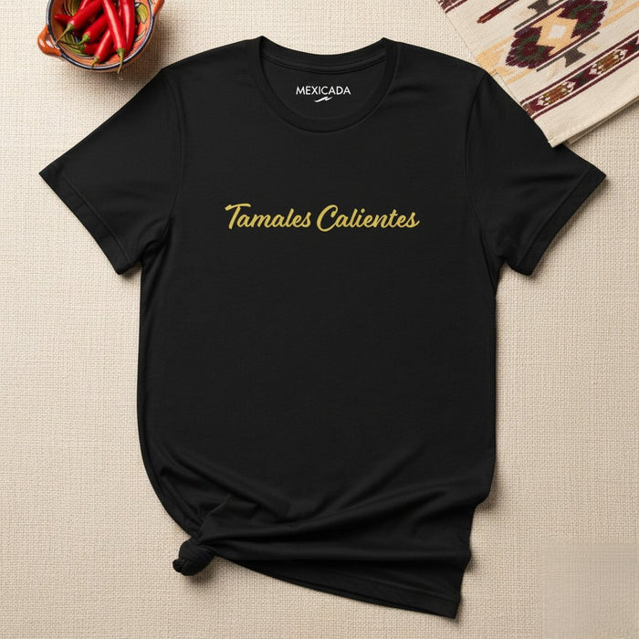 T-shirt Tamales Calientes da Uomo e Donna | Tamales Piccanti, Cucina Messicana, Cibo Speziato, Comfort Food, T5