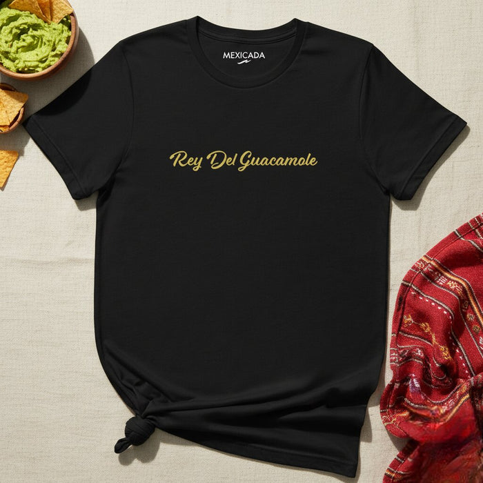 Maglietta da Uomo e Donna Rey Del Guacamole | Re del Guacamole, Avocado, Messicano, Delizioso, Amante del Cibo | R5