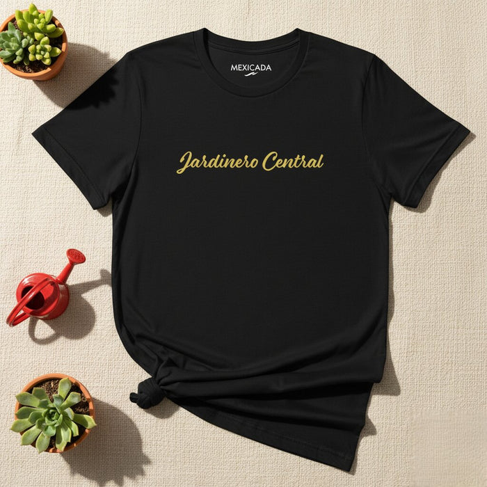 Maglietta da uomo e donna Jardinero Central | Giardiniere, Centrale, Natura, Esterno, Piantumazione | J5