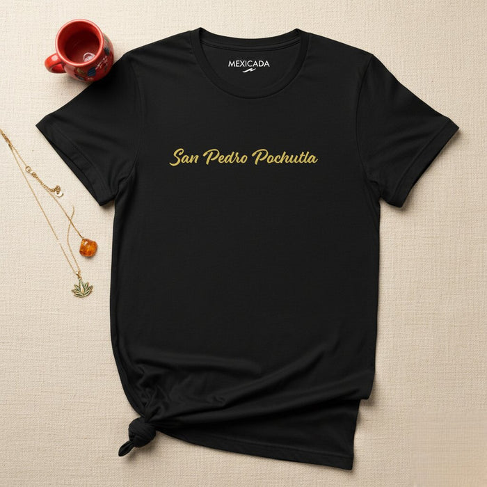 Maglietta da uomo e donna San Pedro Pochutla | Pochutla, Oaxaca, Spiaggia, Avventura, Vacanza, Viaggio | S5