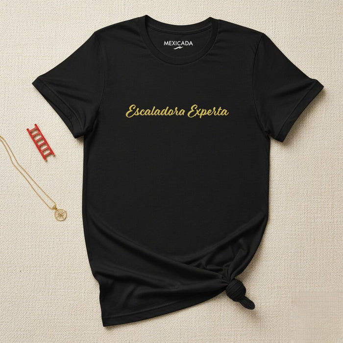 Maglietta da uomo e donna Escaladora Experta | Scalatore esperto, avventura, forza, outdoor, E5