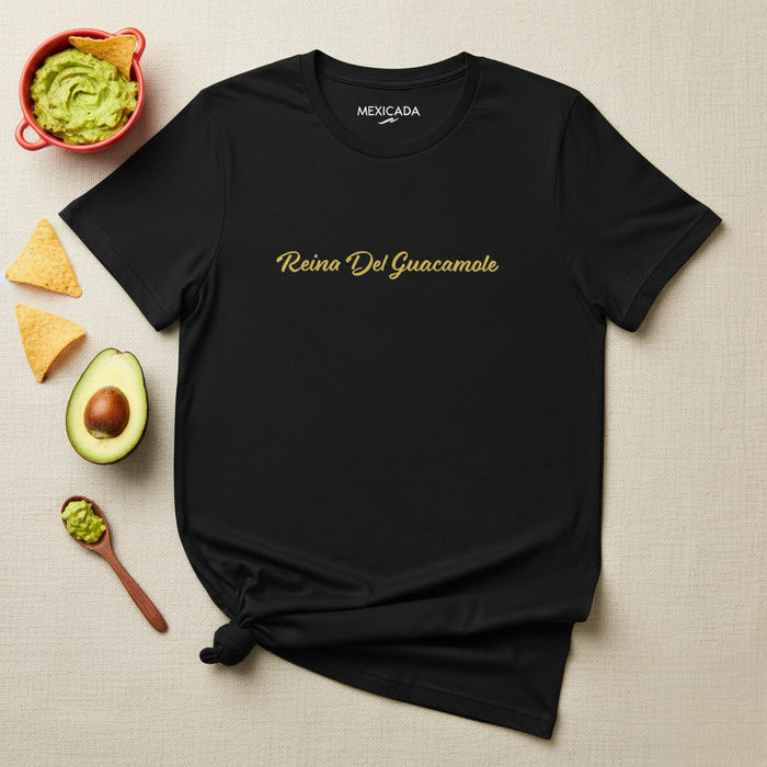 Regina Del Guacamole Maglietta Uomo e Donna | Regina, Guacamole, Messicano, Salsa, Avocado, Fiesta | R5