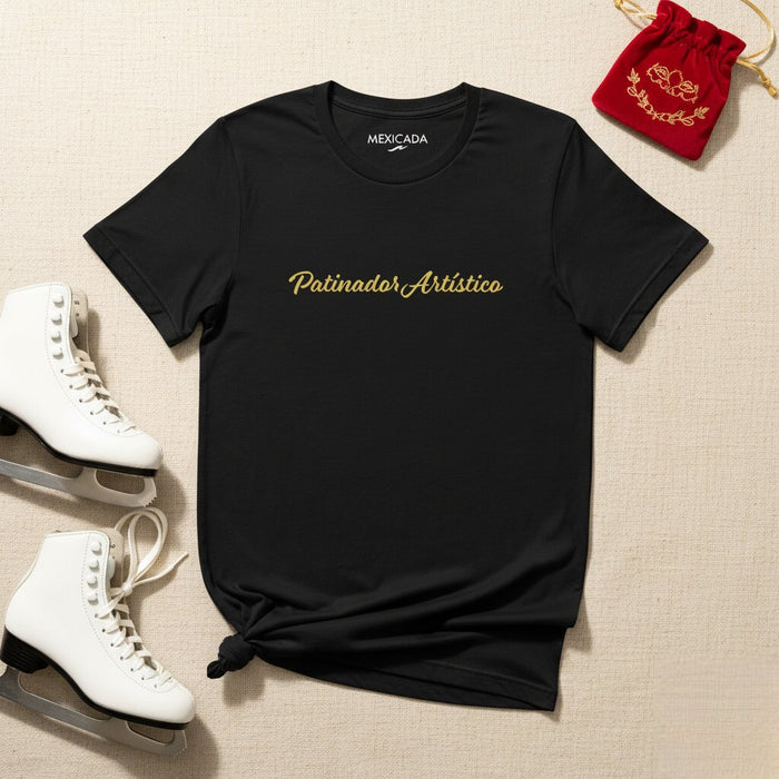 Maglietta Uomo e Donna Pattinatore Artistico | Pattinaggio di Figura, Ghiaccio, Sport, Atleta, Prestazione | P5