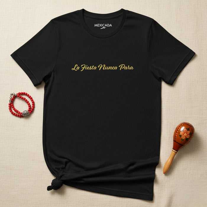La Festa Non Si Ferma Mai T-Shirt Uomo e Donna | Festa, Celebrazione, Divertimento, Ballo, L5