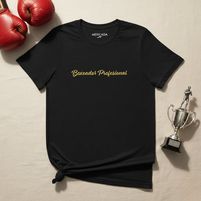 Maglietta da uomo e da donna Boxeador Profesional | Boxe professionista, forza, lotta, campione, atleta | B5