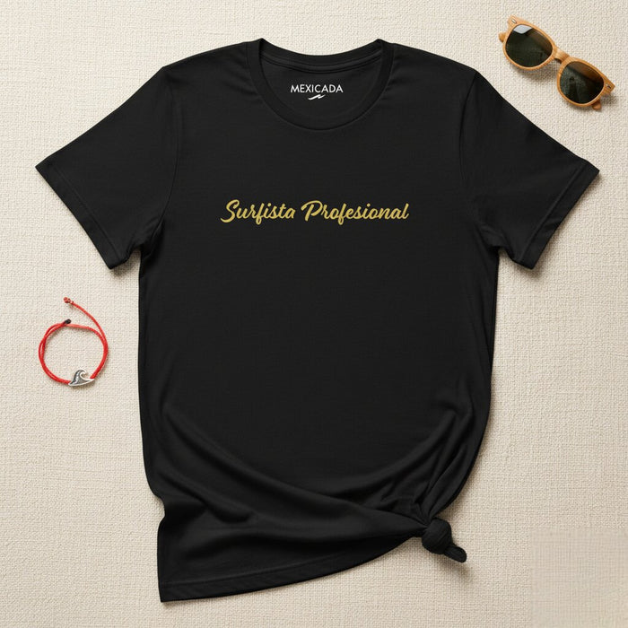 Maglietta Uomo e Donna Surfista Professionista | Surfista Professionale, Cavaliere d'Onda, Oceano, Surf, Stile di Vita Surf | S5
