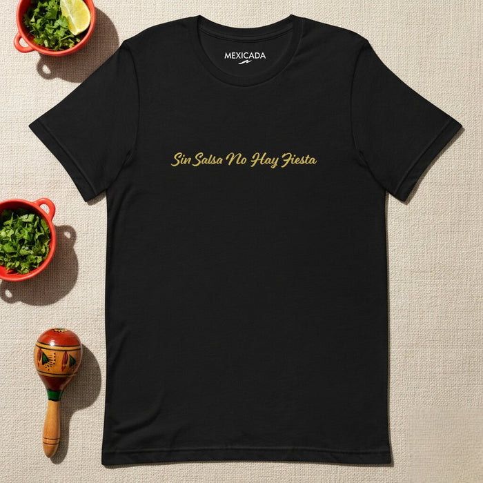 Senza salsa non c'è festa T-shirt uomo e donna
