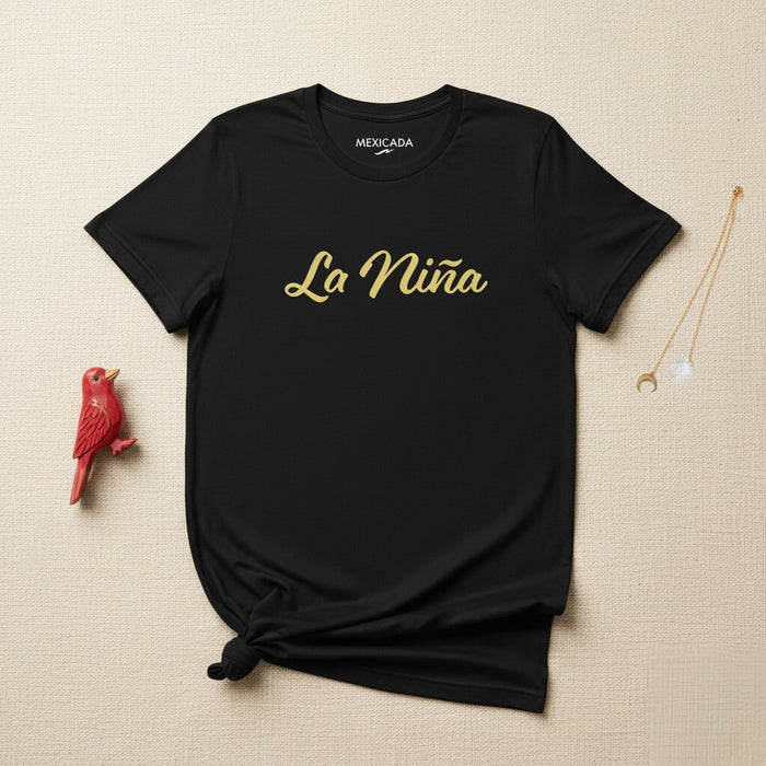 T-shirt da uomo e da donna La Niña | Ragazza, Forza, Potenziamento, Indipendenza, Coraggio | L5