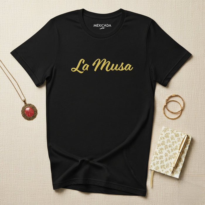 Maglietta Uomo e Donna La Musa | Ispirazione, Arte, Creatività, Passione | L5