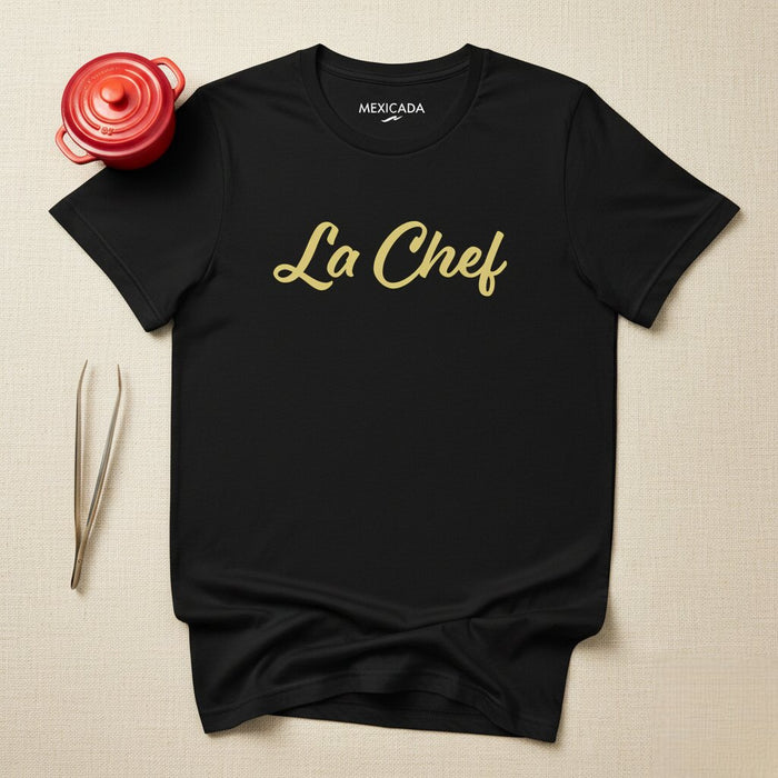 La T-Shirt da uomo e donna La Chef | Chef, Cucina, Culinario, Cibo, Professionista | L5