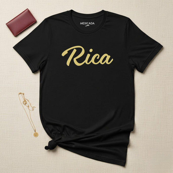 Maglietta Rica da uomo e donna | Ricca, elegante, alla moda, premium, di lusso | R5