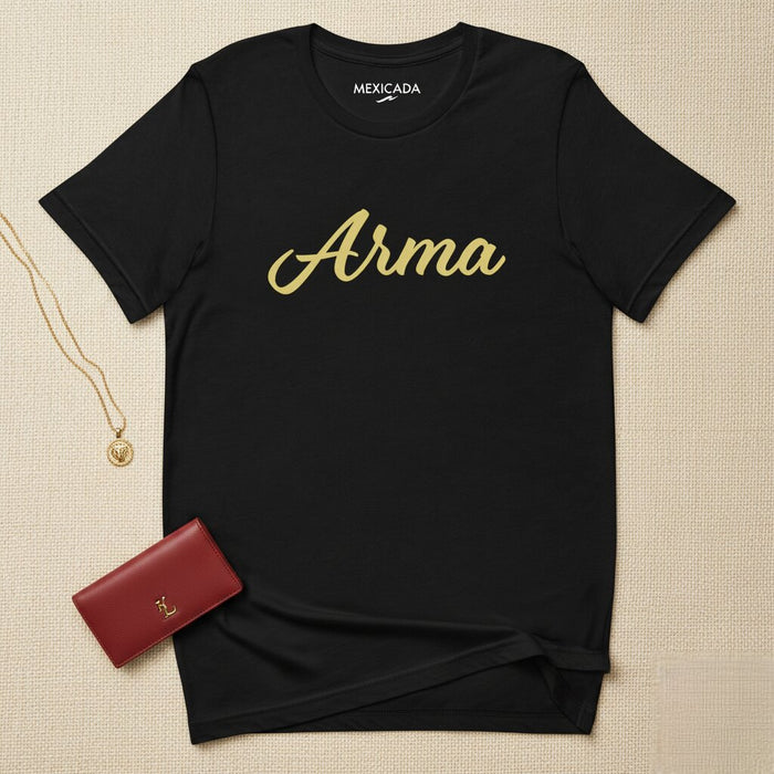 Maglietta Arma da uomo e donna | Arma, Forza, Potenza, Battaglia, Guerriero | A5