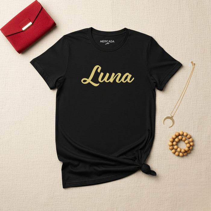 Maglietta Luna per Uomo e Donna | Luna, Notte, Mistico, Celeste, Stelle | L5