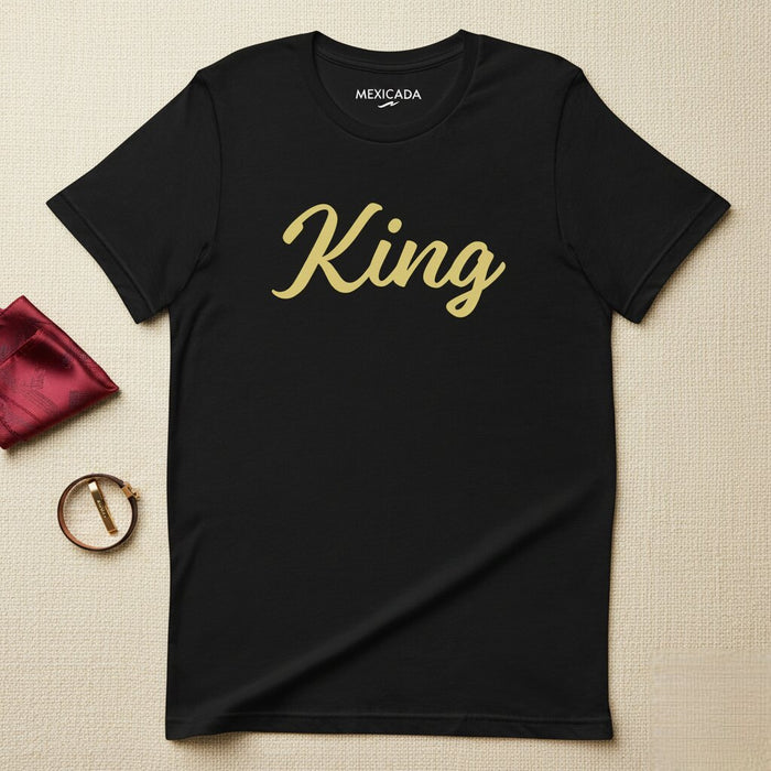 Maglietta King da Uomo e Donna | Re, Forza, Regalità, Potere, Leadership | K5