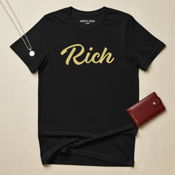 T-Shirt Ricca Uomo e Donna | Ricchezza, Lusso, Successo, Potere | R5