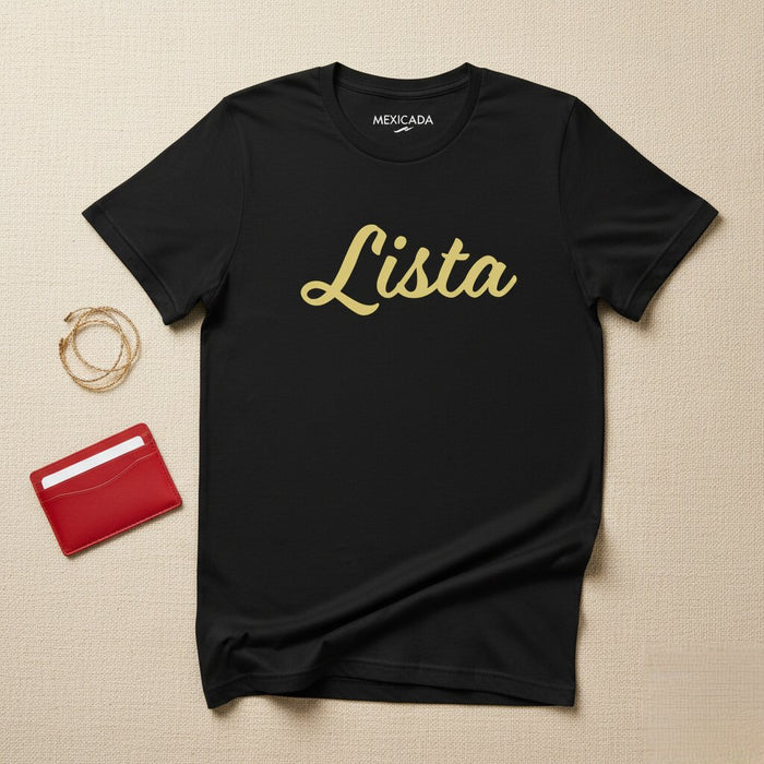 Lista Men & Women's T-Shirt | List, Style, Fashion, Casual, L5