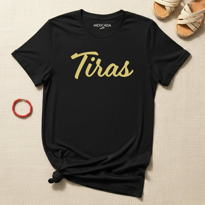 T-Shirt da uomo e donna Tiras | T5, forza, potenza, resilienza, audacia, fiducia