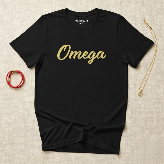 Maglietta Omega Uomo & Donna | Forza, Potenza, Leadership, Resilienza | O5